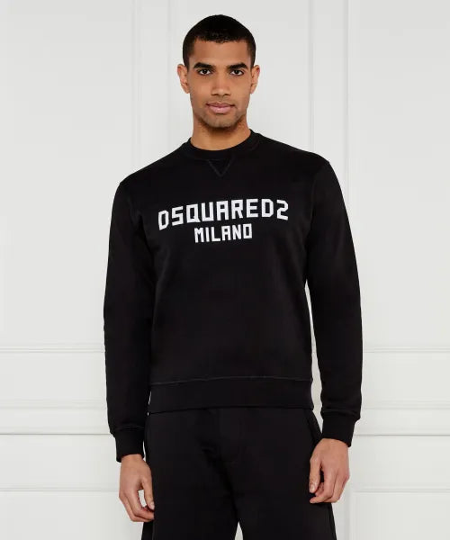 Tracksuit s74fz0070 962 d25015 black+whiteprint