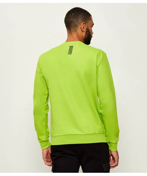 Felpa EA7 8NPM34 U7116 macawgreen