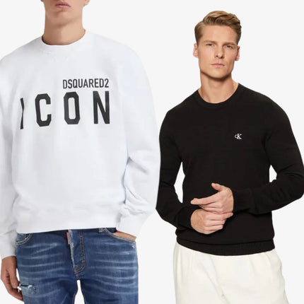 Felpe e maglioni uomo dei migliori brand – EA7, Calvin Klein, Dsquared2