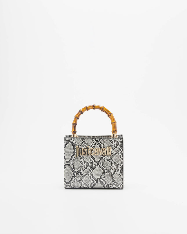 Borsa Just Cavalli Donna 80RA4BD2 bianco e nero