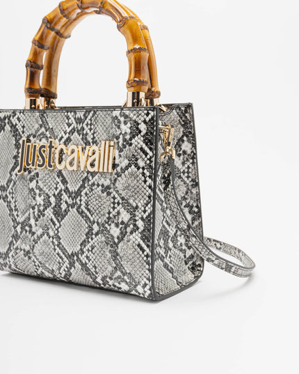 Borsa Just Cavalli Donna 80RA4BD2 bianco e nero