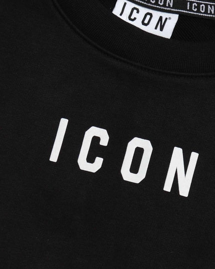 Felpa ICON IUF002 nero e bianco