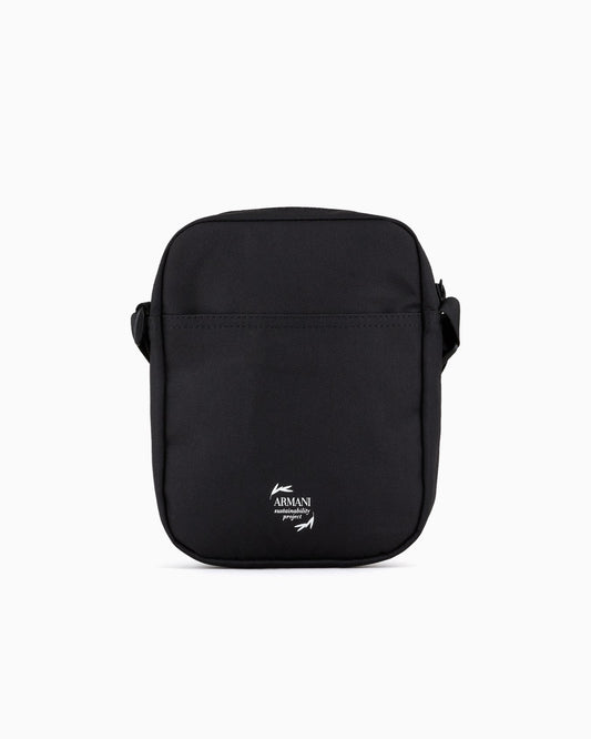 Borsello EA7 245086 02021 blackwhitelogo