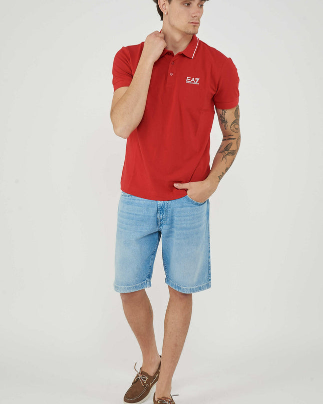 Polo EA7 8NPF16 HAUTE RED