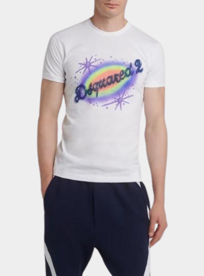 Space D2 Tee white