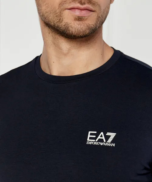 emporio-armani-ea7-t-shirt-uomo-cotone-elasticizzato-regular-fit-casual-traspirante-blu-8NPT26-1562-PJVQZ