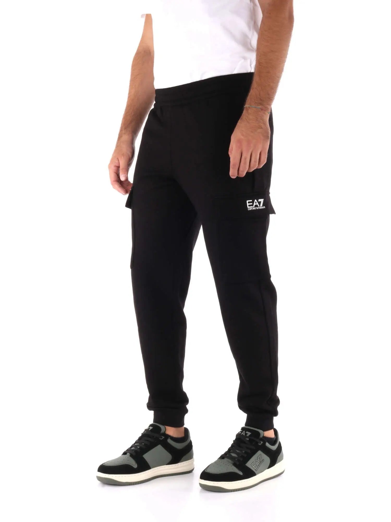 emporio-armani-ea7-pantalone-tuta-uomo-cotone-regular-fit-casual-nero-8NPP68-1200-PJVTZ