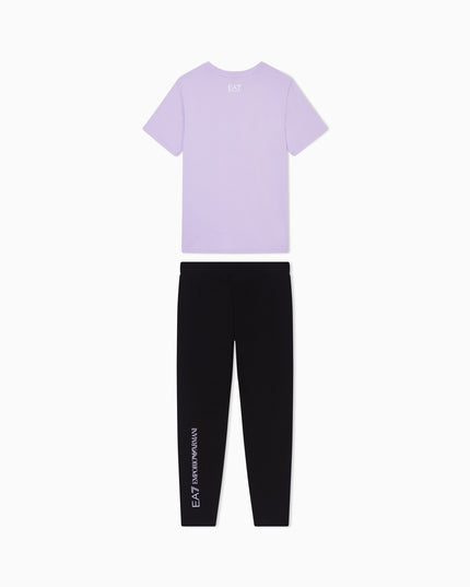 Set Ea7 7G000071 Lavender/Black