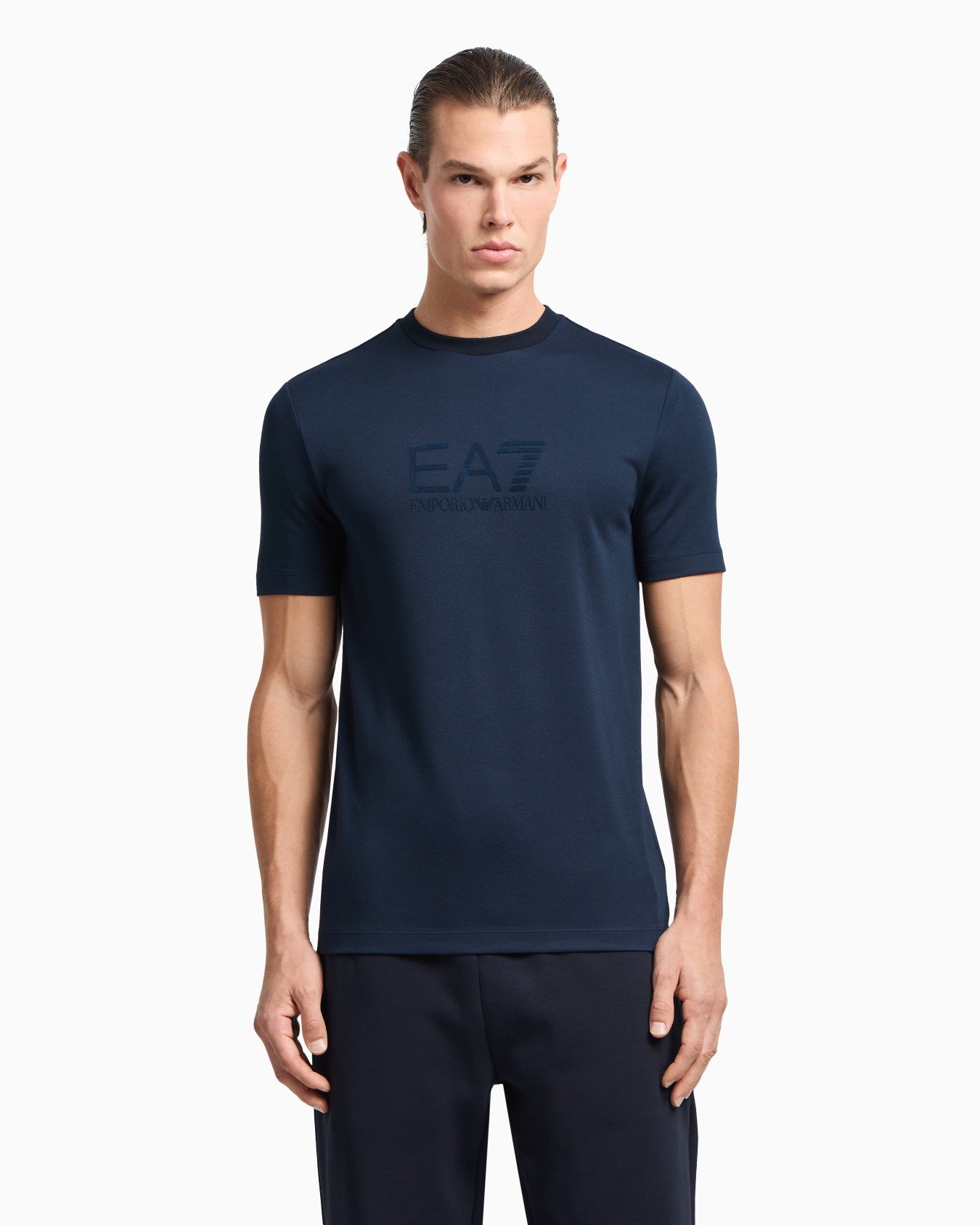 Tshirt EA7 7M000092 UB102 armaniblue