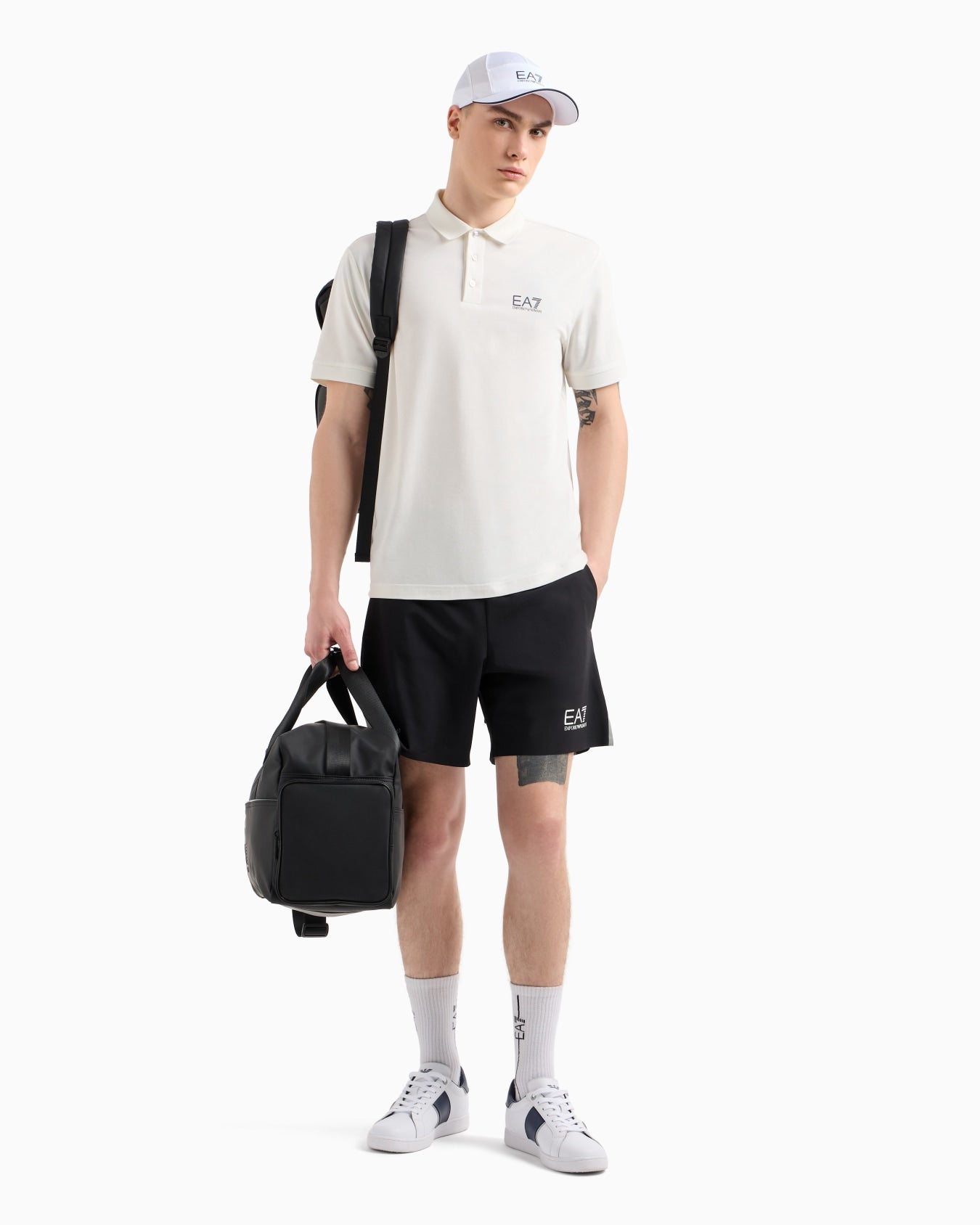 Polo EA7 7M000182 U0005 starwhite