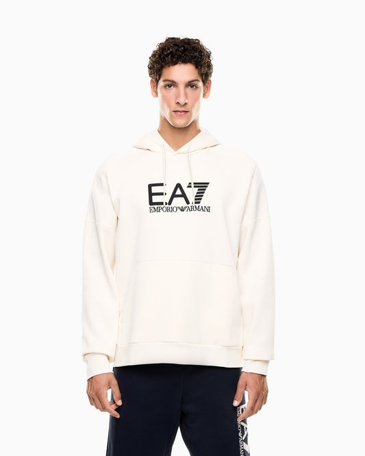 Felpa EA7 7M000909 M1166 creamblack