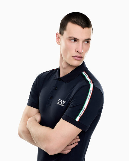 Polo Ea7 7M001862 Armani Blue