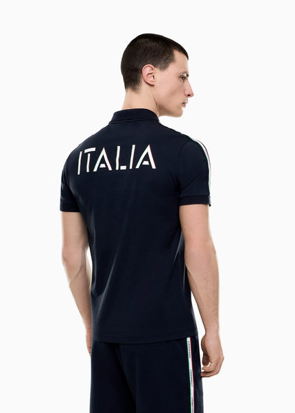 Polo Ea7 7M001862 Armani Blue