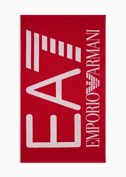 Towel EA7 7X000102 U5096 equestrianred