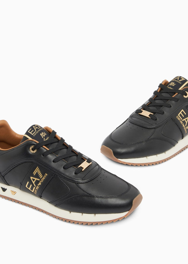 Sneakers EA7 7X000648 Nero e Oro