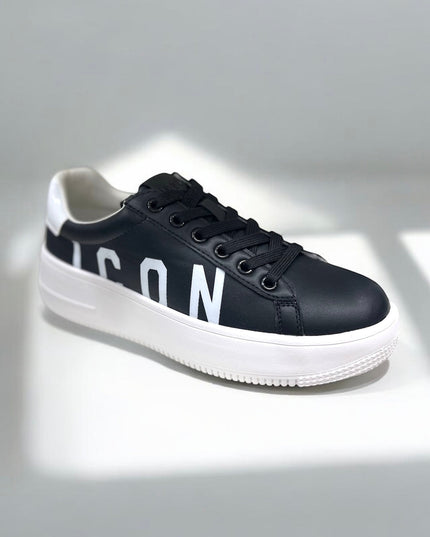 Sneakers ICON IC05194SU nero e bianco