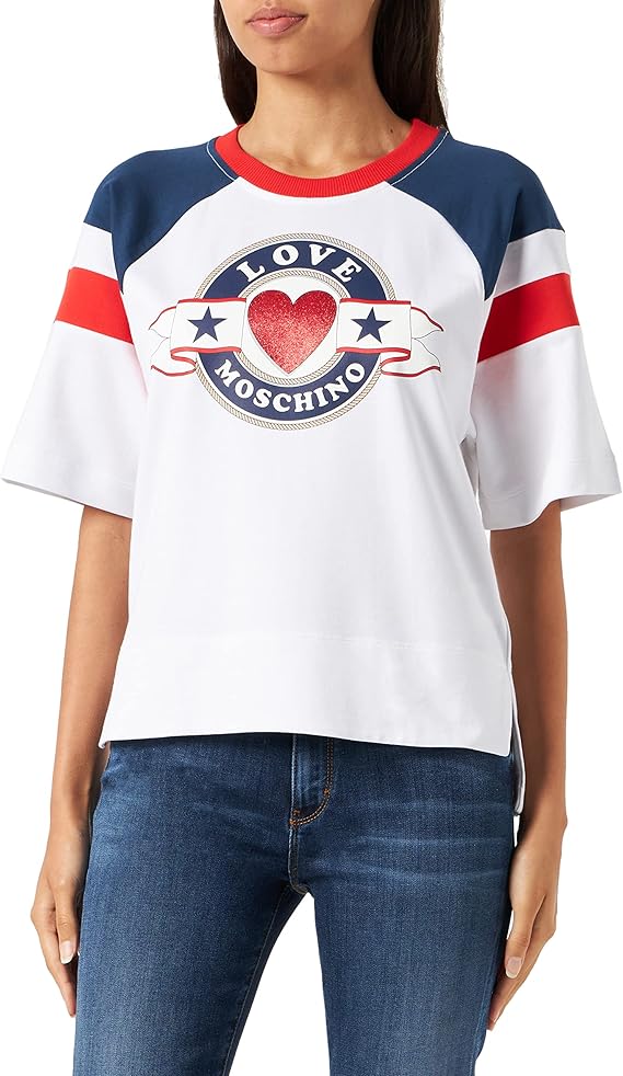 Moschino tshirt w650401m4417 4037 white