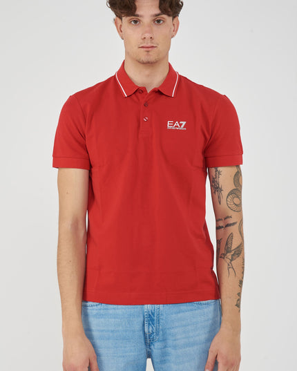 Polo EA7 8NPF16 HAUTE RED