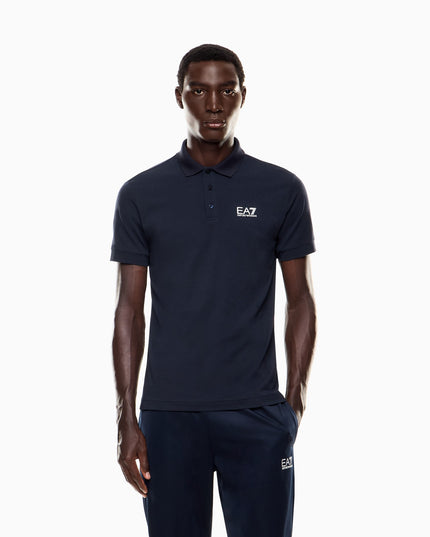 Polo Ea7 8Npf14 Armani Blue