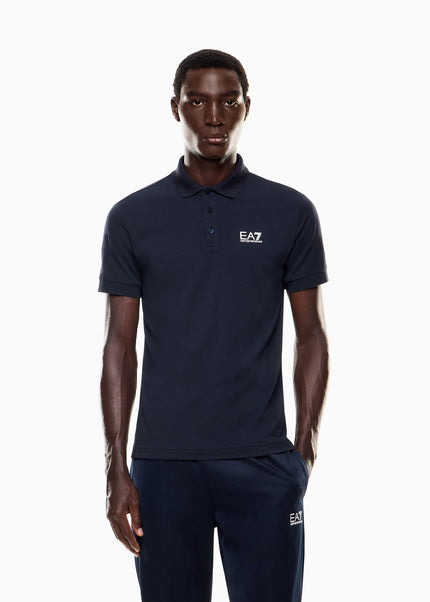 Polo Ea7 8Npf14 Armani Blue