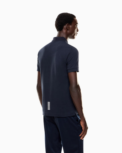 Polo Ea7 8Npf14 Armani Blue