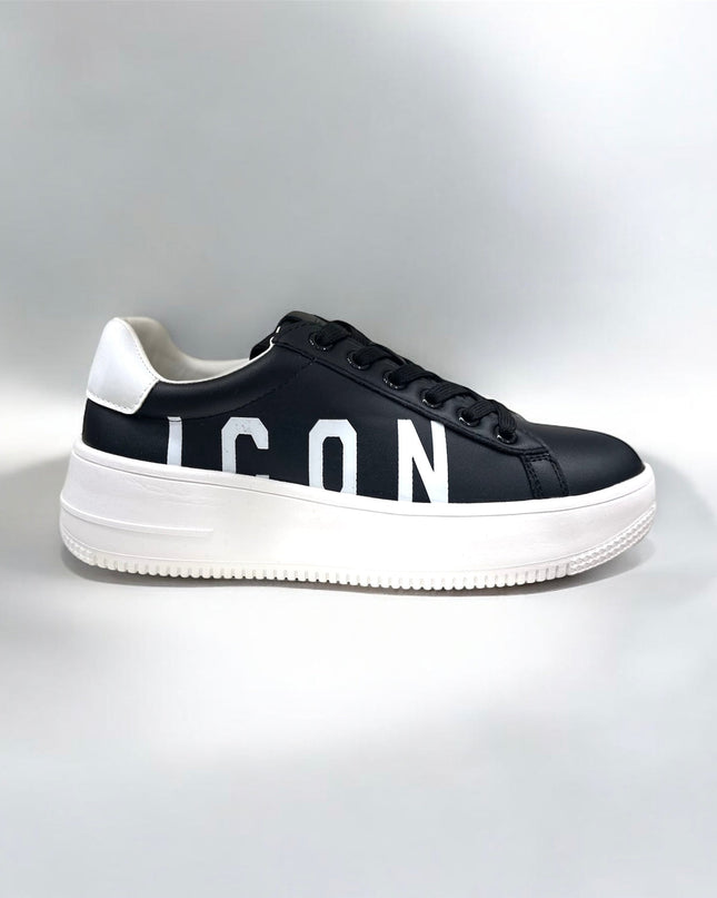 Sneakers ICON IC05194SU nero e bianco