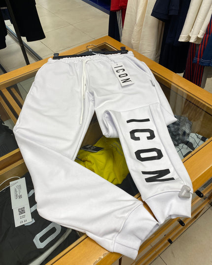 Pantalone ICON IUP002 bianco e nero
