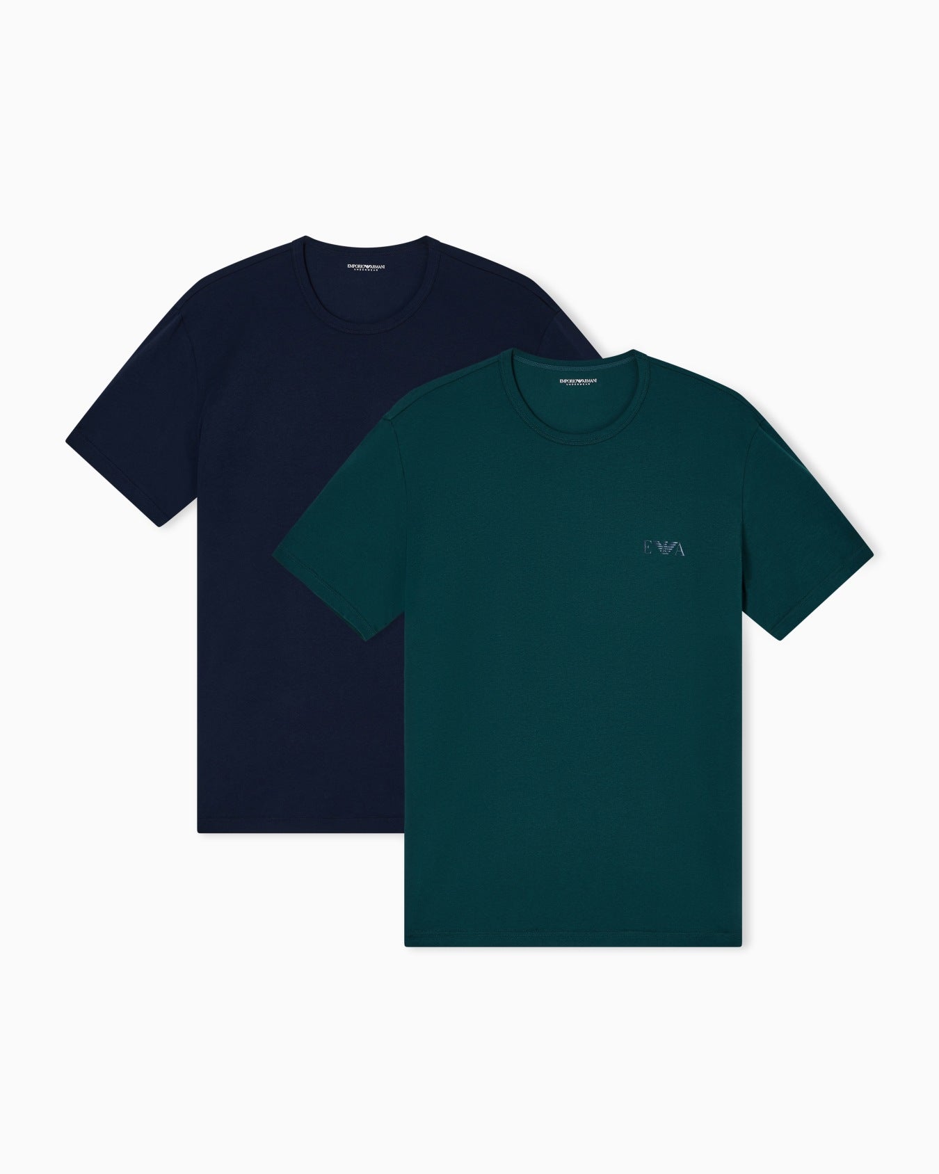 2 Tshirt EA7 EM001849 MB108 armanibluepine