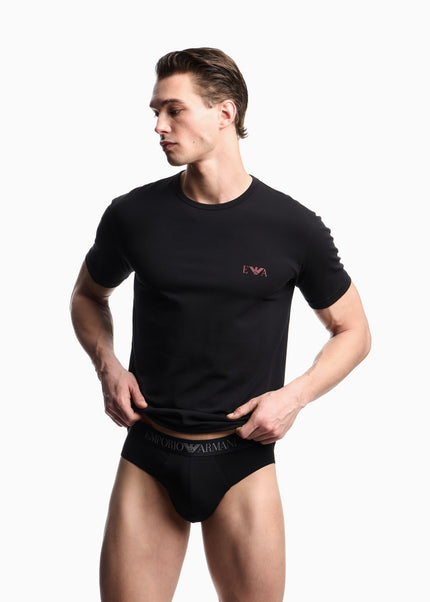 Tshirt EA7 EM001849 MC005 blackblack