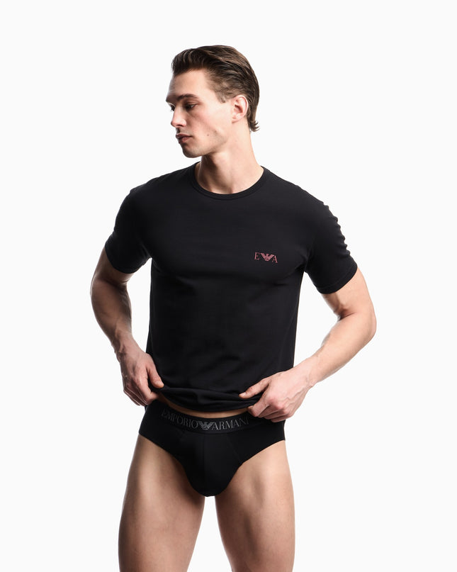 Tshirt EA7 EM001849 MC005 blackblack