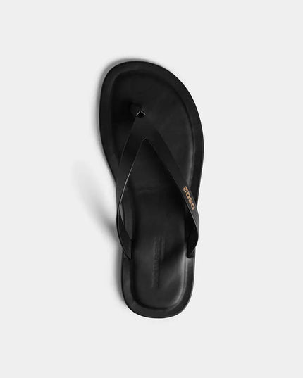 Infradito in pelle Dsquared2 FSM0074 nero