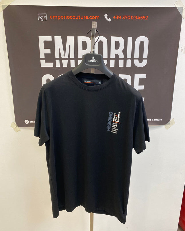 T-shirt Heskimo HE1410017 Nero