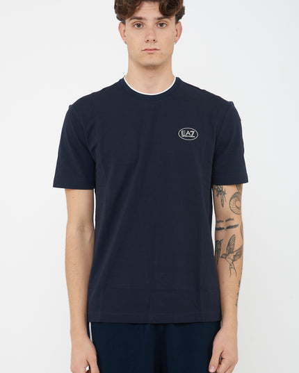 T-Shirt Ea7 7M001540 Armani Blue