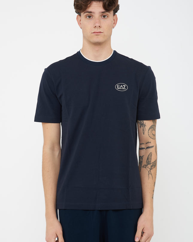 T-Shirt Ea7 7M001540 Armani Blue