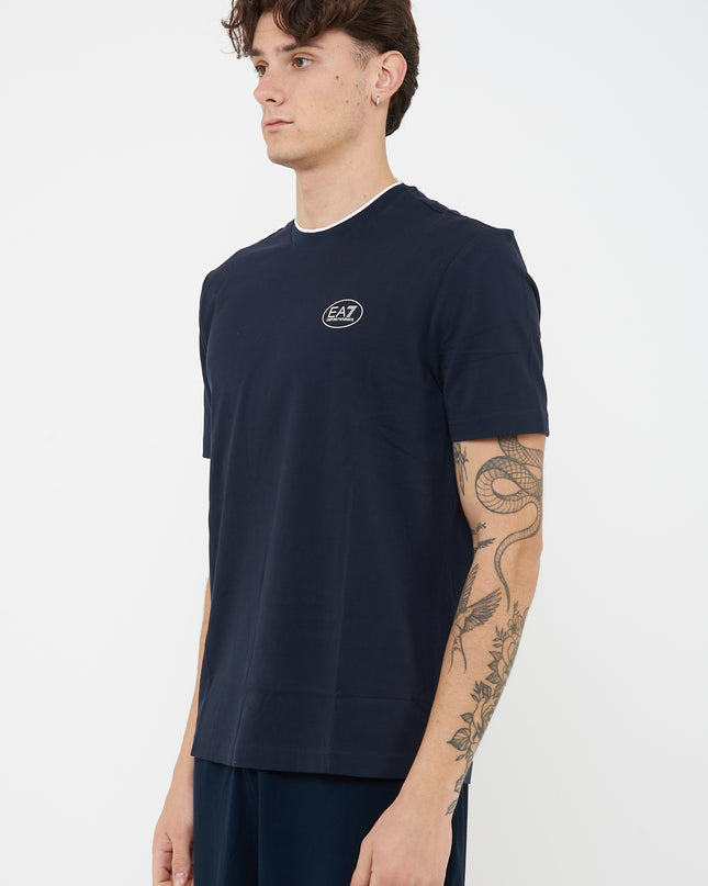 T-Shirt Ea7 7M001540 Armani Blue