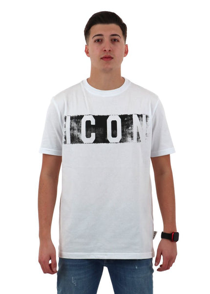 T-shirt ICON IUT034 bianco