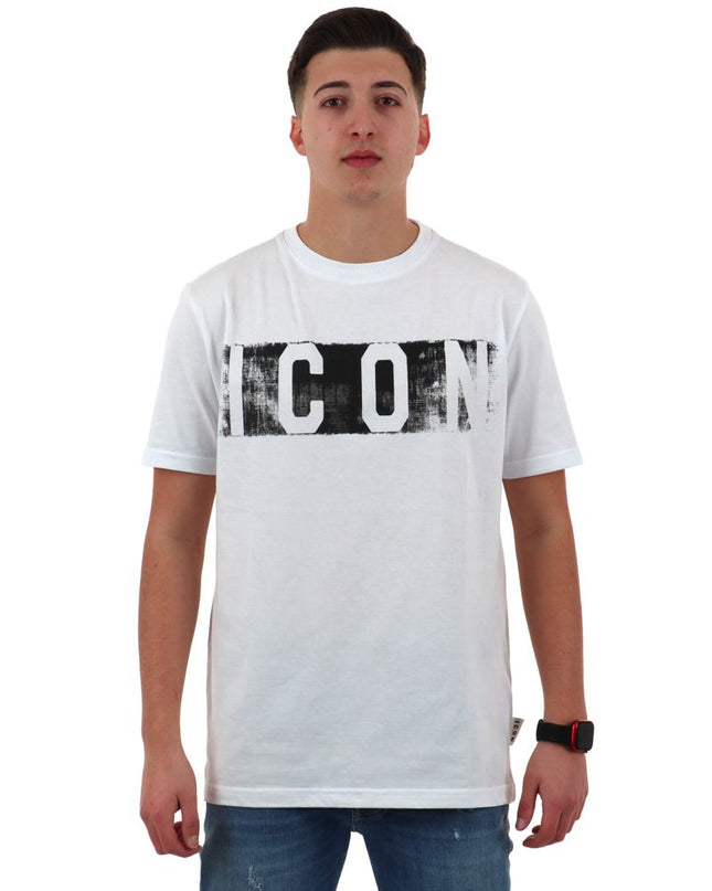 T-shirt ICON IUT034 bianco