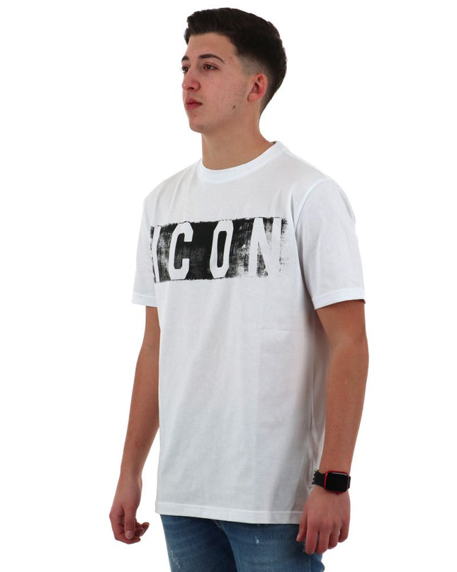 T-shirt ICON IUT034 bianco