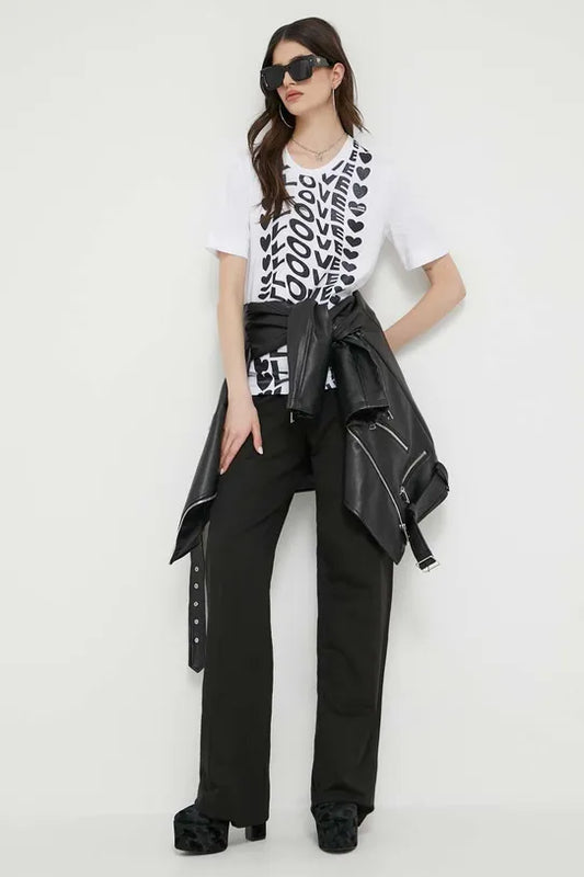 Moschino tshirt W4F154HM3876 a00 white