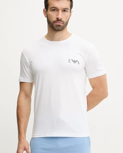 Tshirt EA7 EM001849 M0036 whitearmaniblue