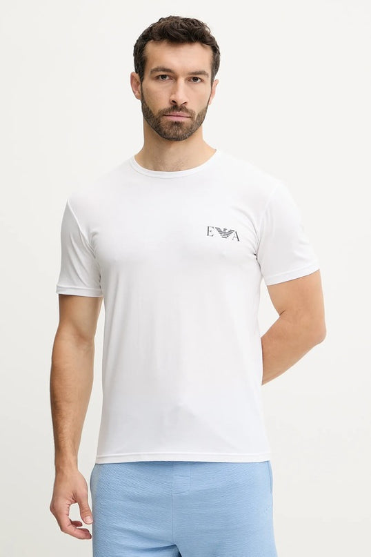 Tshirt EA7 EM001849 M0036 whitearmaniblue