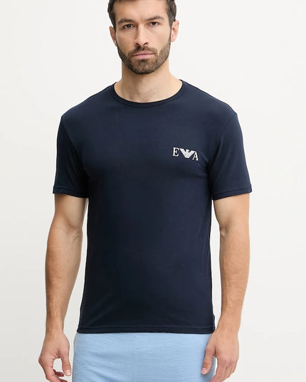 Tshirt EA7 EM001849 M0036 whitearmaniblue