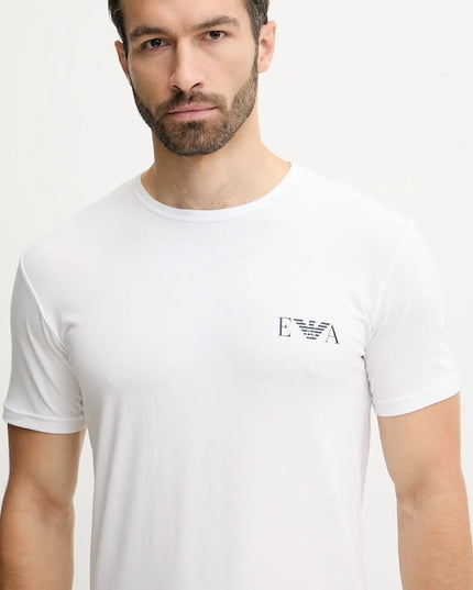 Tshirt EA7 EM001849 M0036 whitearmaniblue