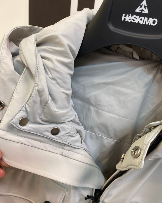 Giubbino Heskimo HE1440006 Grigio chiaro