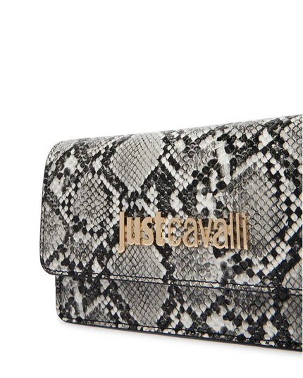 Portafogli Just Cavalli Donna 80RA5PD2 bianco e nero
