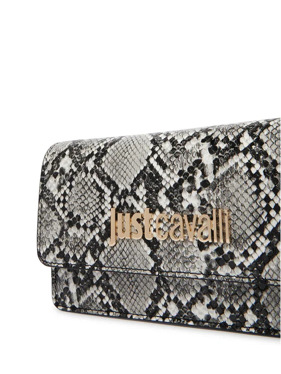 Portafogli Just Cavalli Donna 80RA5PD2 bianco e nero