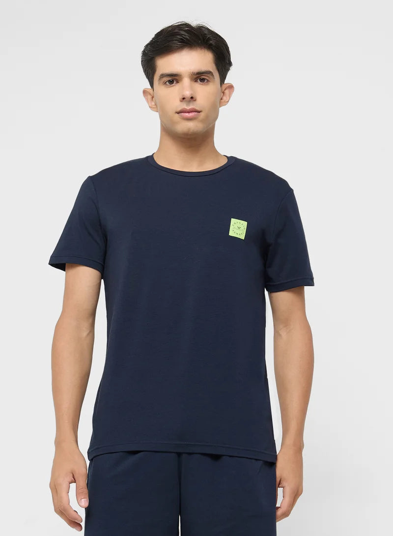 2 Tshirt EA7 EM000391 MB289 ar.blulime