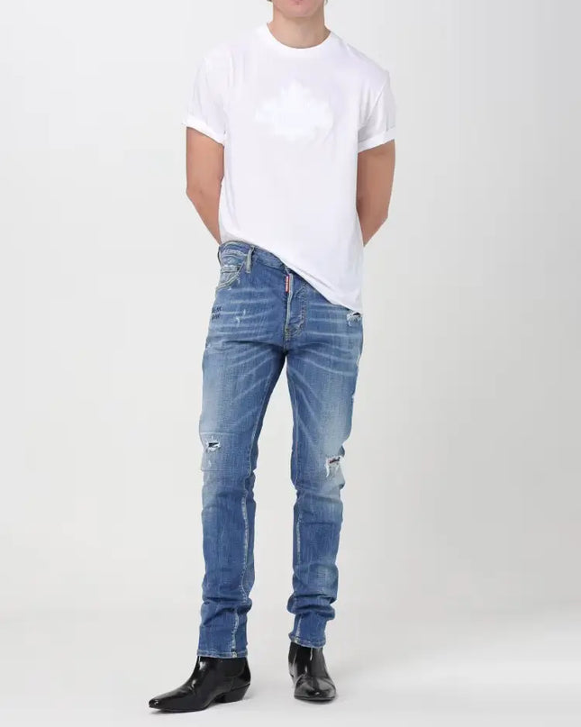 dsquared2-maglietta-t-shirt-S74GD1231-100-bianca-regular-fit