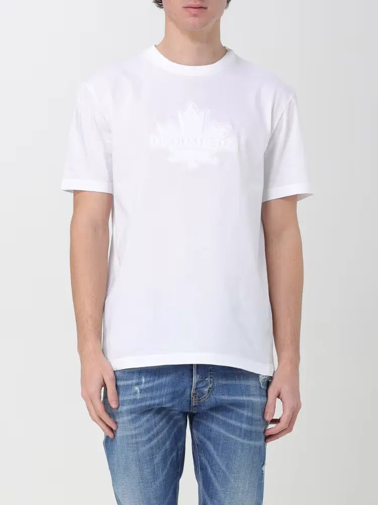 dsquared2-maglietta-t-shirt-S74GD1231-100-bianca-regular-fit