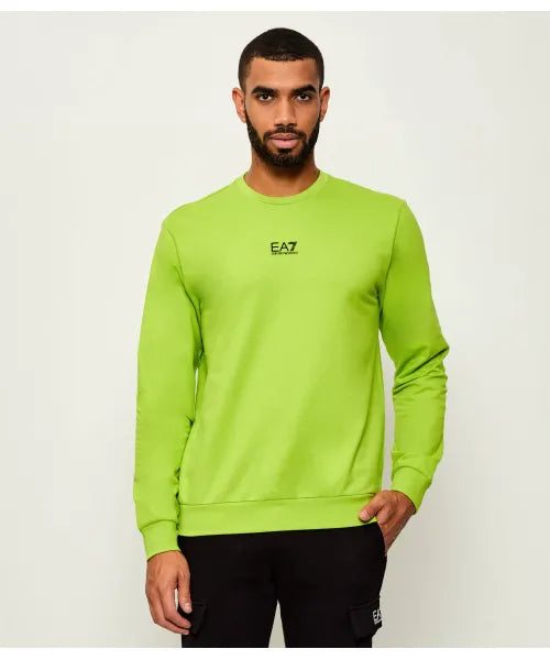 Felpa EA7 8NPM34 U7116 macawgreen